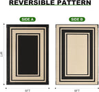RURALITY Outdoor Rugs 6x9 Waterproof - Image 2