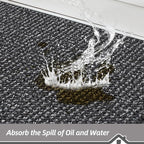 BEQHAUSE Kitchen Rugs and Mats 2PCS, Non-Slip Kitchen Mats - Image 3