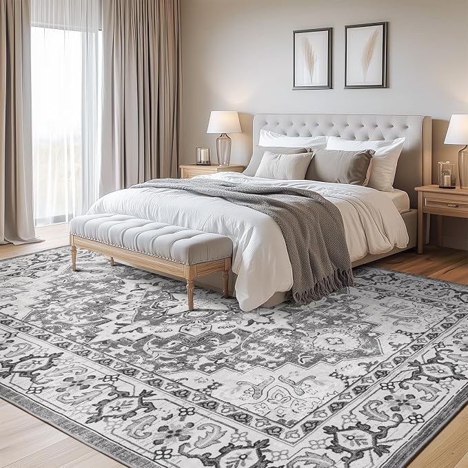Lofus 6x9 Area Rugs for Living Room, Washable Area Rug, Rugs for Bedroom - Image 4
