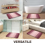 OLANLY Small Bathroom Rugs Mat 24x16, Extra Soft Absorbent Microfiber Bath Rugs - Image 7