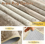 9x12 Ft Extra Large Washable Area Rugs - Image 6