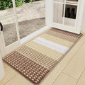 Kitinjoy Indoor Outdoor Door Mat, 47x24 Non-Slip Absorbent Dirt Trapper by Kitinjoy