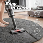 Dark Gray Round Fluffy Rug 5ft Plush Fuzzy Shaggy Carpet, Soft Rugs - Image 5