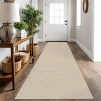 IOHOUZE Washable Runner Rug 2.6x10 Non Slip Rubber Backed Long Hallway Runner by iOhouze