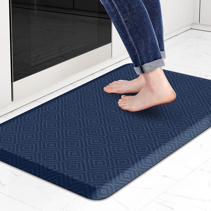 Mattitude Kitchen Mat Cushioned Anti-Fatigue Floor Mat Water Resistant Non-Slip by Mattitude