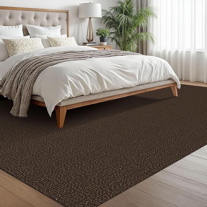 EARTHALL Washable Area Rugs 6x9 Ft Non Slip Living Room Rugs Cotton Rubber - Image 5