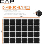 CAP Puzzle Exercise Mats | 3/4” Thick EVA Interlocking Foam Tiles - Image 4