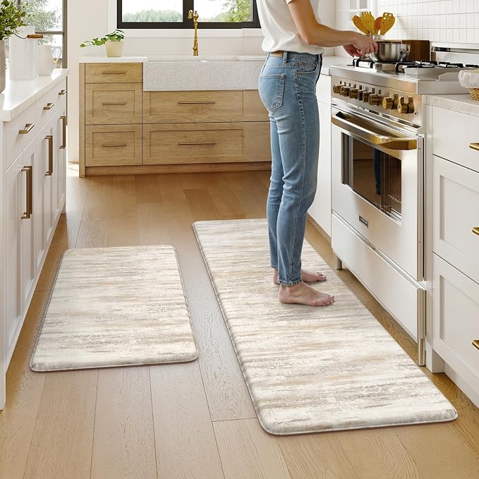 KIMODE Anti Fatigue Kitchen Mats by StayinComfortCookwithJoy