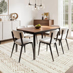 cotiled 7x9 Area Rugs Living Room Rug: Washable Boho Rugs - Image 9