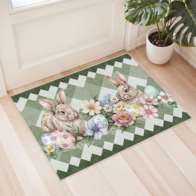 cotiled Area Rug for Living Room, Washable Non-Slip Large Area Rug, Indoor by COTILED