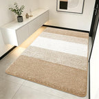 Kitinjoy Indoor Outdoor Door Mat, 70x32 Non-Slip Absorbent Dirt Trapper by Kitinjoy