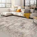 Nakagishi 9x12 Area Rugs Living Room: Washable Abstract Large Neutral Soft Rug by NakagishiAreaRug
