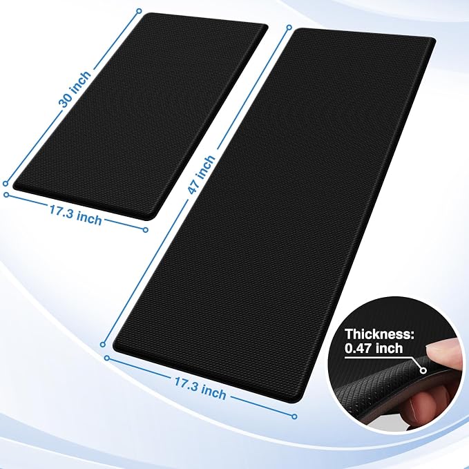 StepRite Kitchen Mats, Cushioned Anti Fatigue Kitchen Mats - Image 2