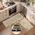 KIMODE Anti Fatigue Kitchen Mat, Farmhouse Kitchen Floor Mats Non-Slip Cushioned - Image 3
