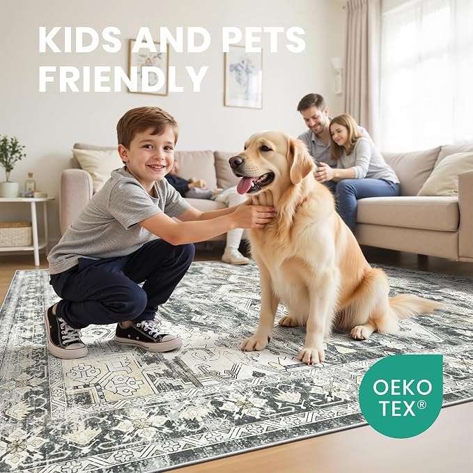 zesthome 8x10 Area Rugs-Washable Rug - Image 6