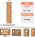 DUKINO 2x8 Washable Runner Rug, Lightweight Soft Floral Hallway Rug Runner - Image 2