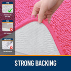 OLANLY Large Bathroom Rugs 44x32, Extra Soft Absorbent Chenille Bath Rugs - Image 5