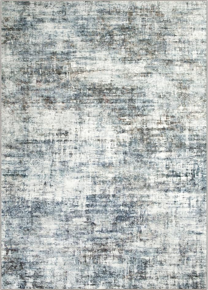 6x9 Area Rugs Washable Rug: Large Modern Abstract Living Room Rug Soft - Image 8