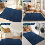 BEQHAUSE Dirt Trapper Door Mat 20" x 32", Doormat Non-Slip Entryway Rugs - Image 8