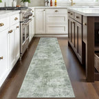 IOHOUZE Abstract Runner Rug 2x8 Ft Washable Runners - Image 2