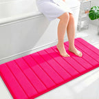 OLANLY Memory Foam Long Bathroom Rugs Runner 47x24, Super Soft Absorbent Bath by OLANLY