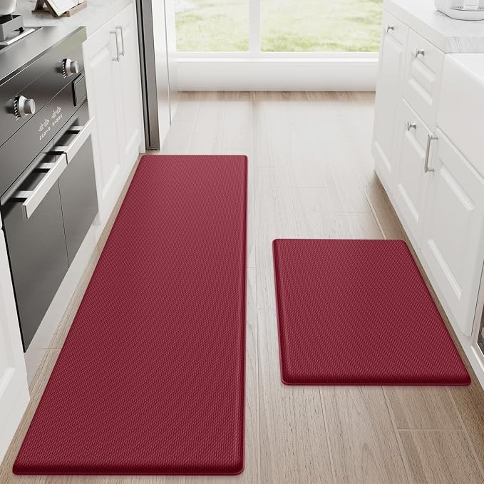 StepRite Kitchen Mats, Cushioned Anti Fatigue Kitchen Mats by Bringcushiontoyourlife