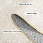 RUGSREAL Area Rug 5x7 Machine Washable Area Rug - Image 4