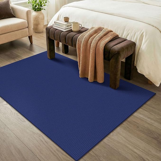 KOZYFLY Washable 4x6 Entry Woven Area Rug, Braided Throw Rugs - Image 8