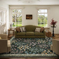 Machine Washable Living Room Rug: 5x7 Area Rugs by palohom