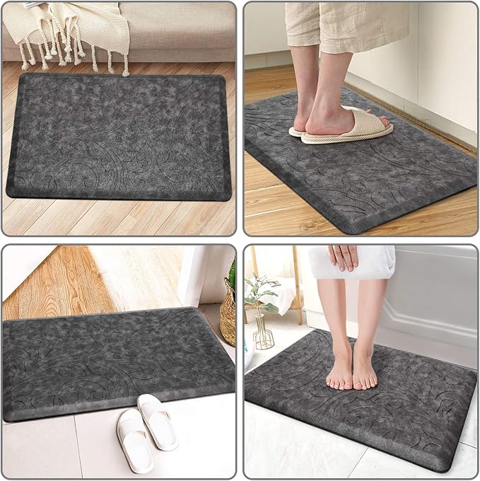 KMAT Kitchen Mat Cushioned Anti-Fatigue Floor Mat Waterproof Non-Slip Standing - Image 5