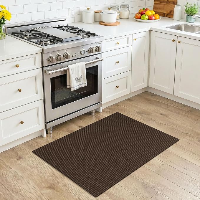 KOZYFLY Indoor Door Mat 2x3 ft Small Area Rugs Washable Front Door Mat Non Slip - Image 2