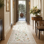 Machine Washable Kitchen Runner Rugs: 2'x10' Hallway Runner Non Slip Low Pile - Image 6
