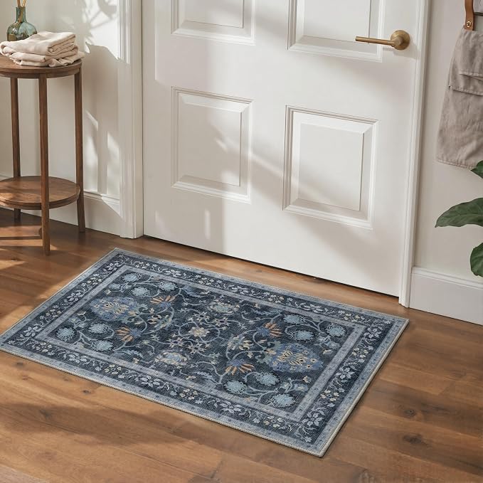 GENIMO Kitchen Rug Sets of 2, Non-Slip Washable Low-Pile Kitchen Mats - Image 2