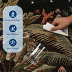 GarveeHome 6x9 Area Rug Jungle Brown Washable Rugs - Image 5