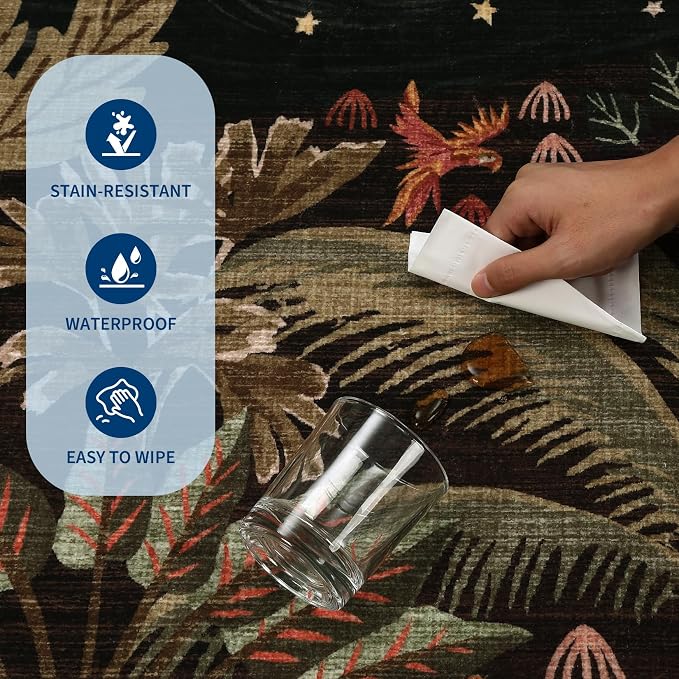GarveeHome Round Area Rugs 6ft for Bedroom - Image 5