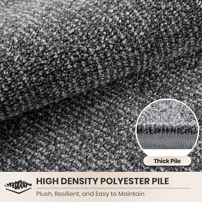 PURRUGS Dirt Trapping Door Mat 34" x 59", Non-Slip Machine Washable Entry Rug - Image 4