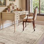 Lofus 5x7 Area Rug for Living Room, Soft Neutral Carpets for Bedroom Dining - Image 2
