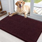 OLANLY Dog Door Mat for Muddy Paws 35x24, Absorbs Moisture and Dirt, Absorbent by OLANLY