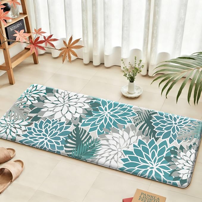 Arenarug Kitchen Mats for Floor 2PCS Cushioned Anti Fatigue Kitchen Mats - Image 3