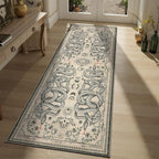 DCX Washable 2x6 Snake Runner Rug, Soft Low Pile Carpet, Kid & Pet Friendly by DCXWashableRug