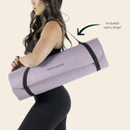 Retrospec Solana Yoga Mat 1" Thick w/Nylon Strap - Image 7