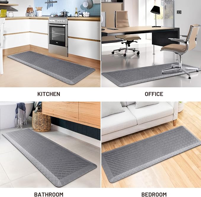 HappyTrends Kitchen Floor Mat Anti-Fatigue Kitchen Rug, Waterproof Non-Slip - Image 7