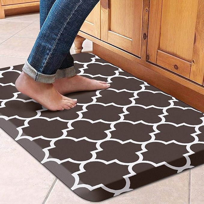 WISELIFE Kitchen Mat Cushioned Anti-Fatigue Rug, 17.3"x 28", Non Slip by WiseLife