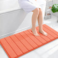 OLANLY Memory Foam Long Bathroom Rugs Runner 44x20, Super Soft Absorbent Bath by OLANLY