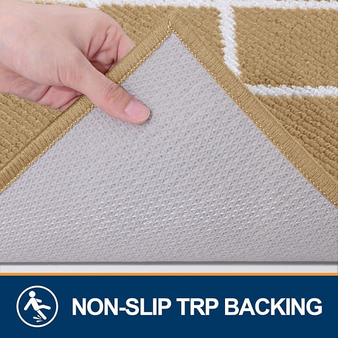Finchitty Indoor Door Mat, Dirt Resistant and Absorbent, Low-Profile, Washable - Image 3