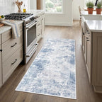 IOHOUZE Abstract Runner Rug 3x6 Ft Washable Runners - Image 2