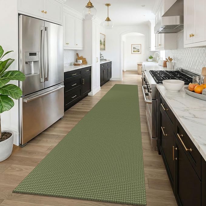 KOZYFLY 3x16 Runners Rugs for Hallway, Extra Long Washable Runner Rug, Non Slip - Image 2