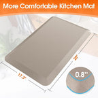 4/5 Inch Thicker Kitchen Mat, Cushioned Thick Floor Comfort Mat, - Image 2