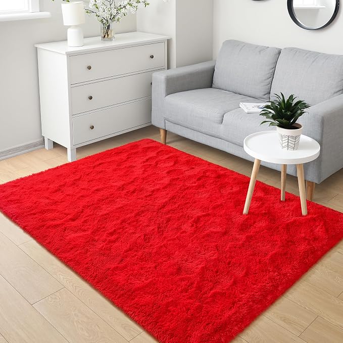 BENRON Soft Area Rugs for Living Room Bedroom Washable, Fluffy Rugs for Kids - Image 2