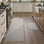 PADOOR Non Slip Kitchen Rugs Sets of 2 by PADOOR